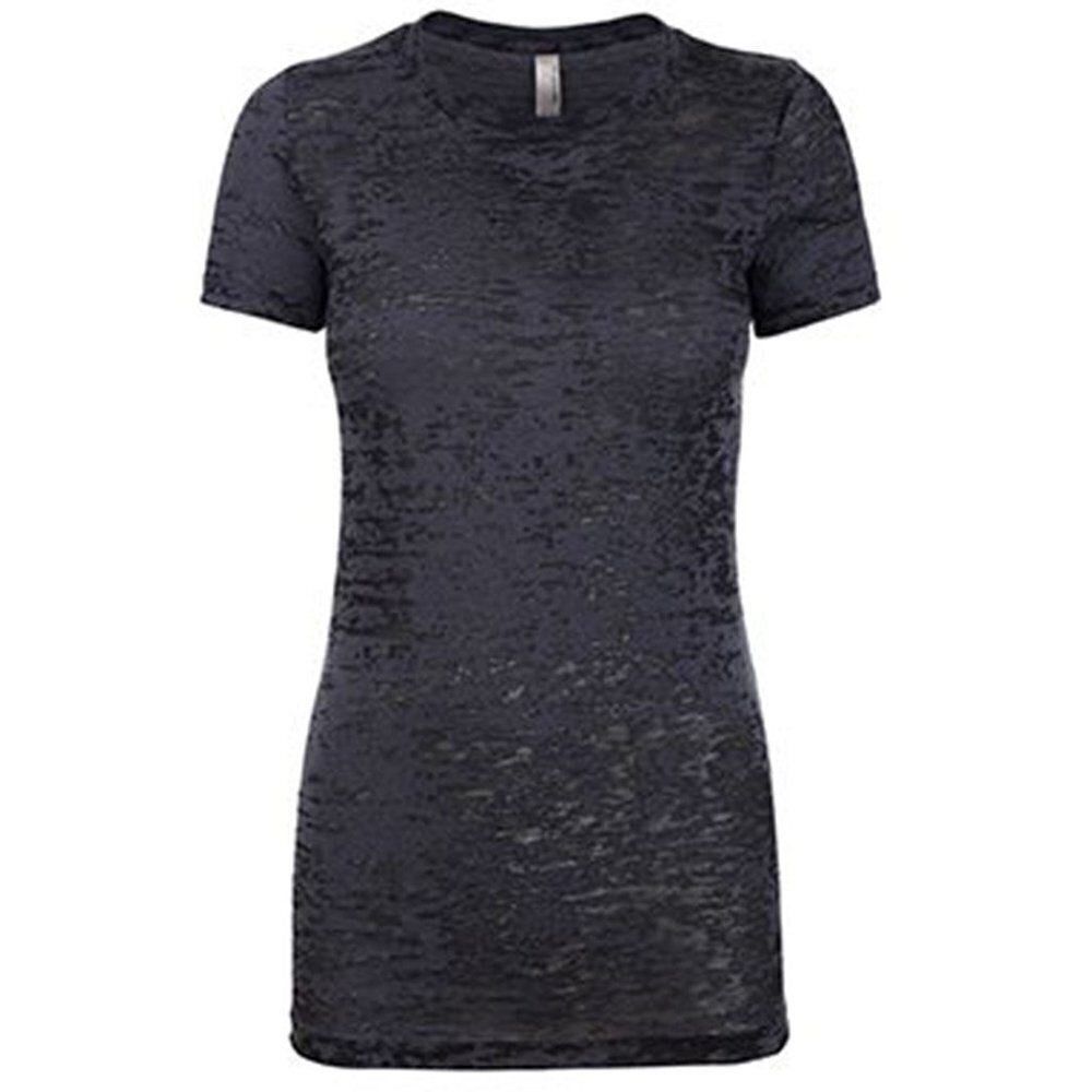 🌷NEW Next Level Ladies Black Burnout Tee